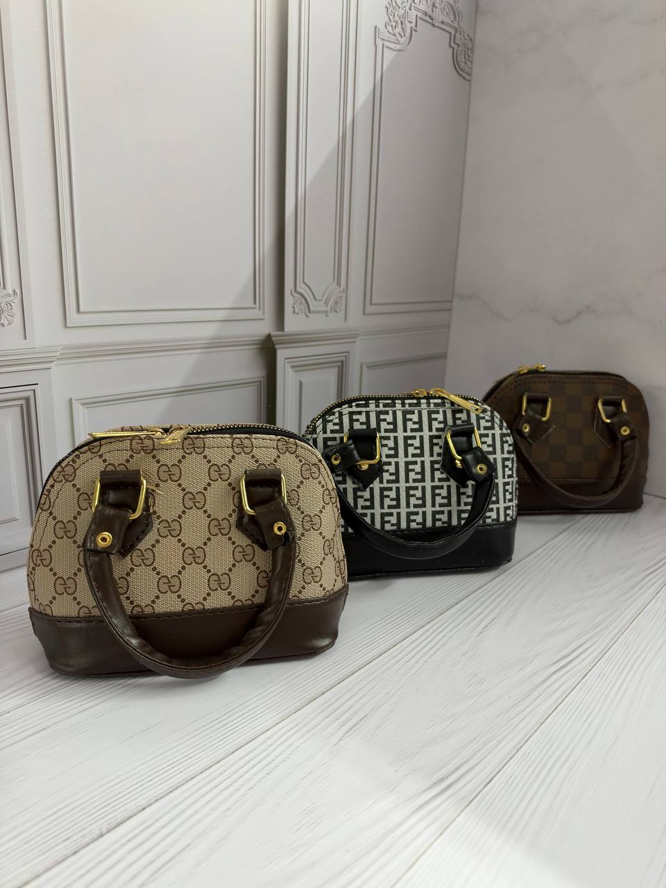 کیف دستی زنانه مدل صندوقی مینی طرح…